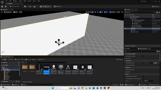 Блюпринт 1. Creating A Flashlight смотреть онлайн