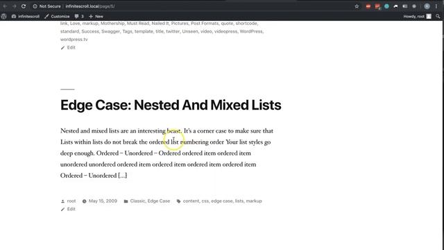 How to use infinite scroll on WordPress смотреть онлайн