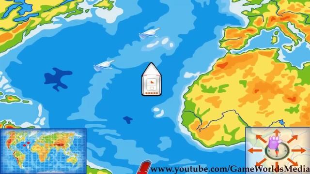 Лунтик География для малышей 5 часть