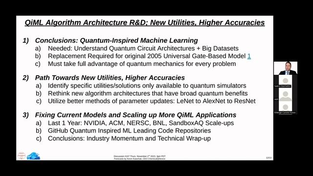 QiML Algorithm Architecture R&D; New Utilities, Higher Accuracies смотреть онлайн