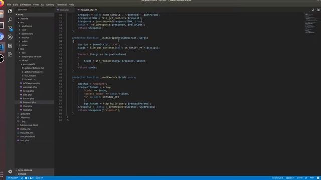 Как работает метод execute. Ограничения vk API. Web-приложение для анализа сообществ vk.com на PHP# смотреть онлайн