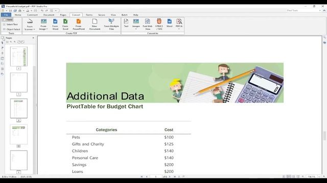 Convert an Excel Sheet into a PDF using PDF Studio смотреть онлайн