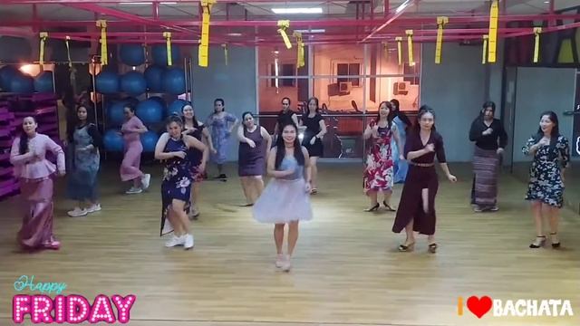 BACHATA by Kay One ,cristobal | ZUMBA | BACHATA | DRESS | zumba easy step смотреть онлайн