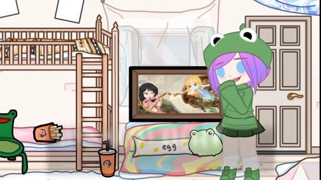 я тоже играю эту игру меме гача клуб 👁️👄👁️ не судите строго это моё первое видео 😅 смотреть онлайн