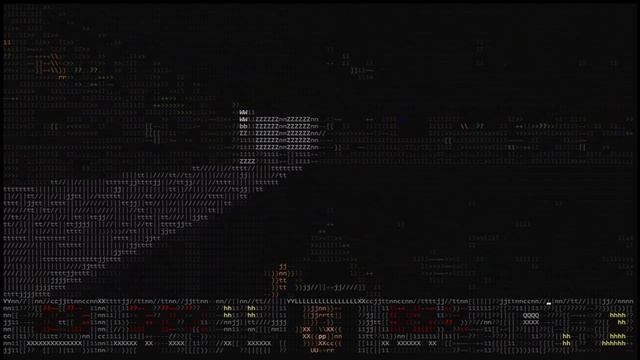 Doom ASCII Using Windows 10 - Terminal смотреть онлайн