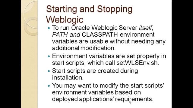 Weblogic Domain Directory Structure смотреть онлайн