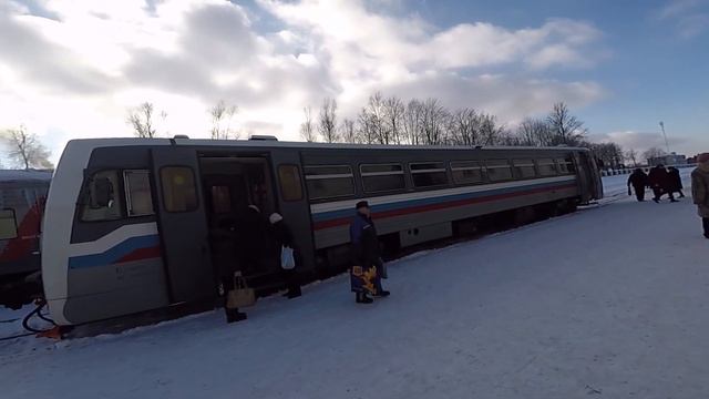 Путешествие по железной дороге СПб - Псков через Дно (+upgradepskov18) смотреть онлайн