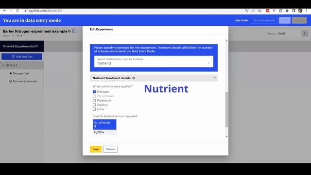 11 - AgYields: Entering Data for an Nutrient Experiment - Nitrogen смотреть онлайн