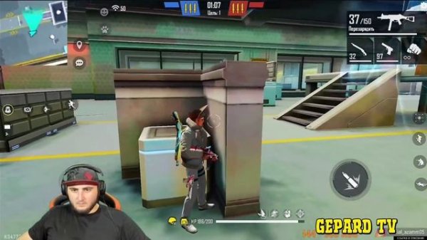 АЗАММ ИГРАЕТ В НОВЫЙ РЕЖИМ УЛЬТИМАТУМ НА ВЫЛЕТ/FREE FIRE azamm