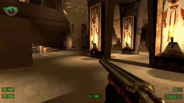 Serious Sam HD: TFE прохождение игры - Уровень 3: Гробница Рамзеса III (All Secrets + No Damage) смотреть онлайн