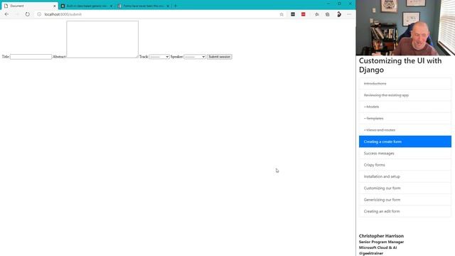 Build a Custom UI with Django смотреть онлайн