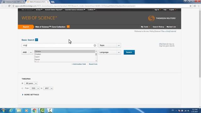 Finding Chinese Research Articles: Web of Science смотреть онлайн