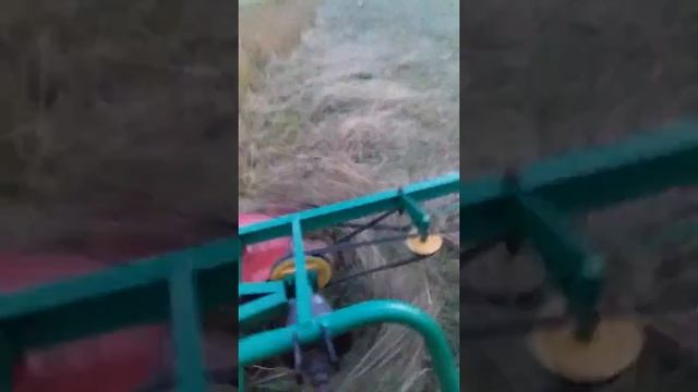 Граблі СІНОВОРУШИЛКИ та японський міні трактор Iseki TU1500F