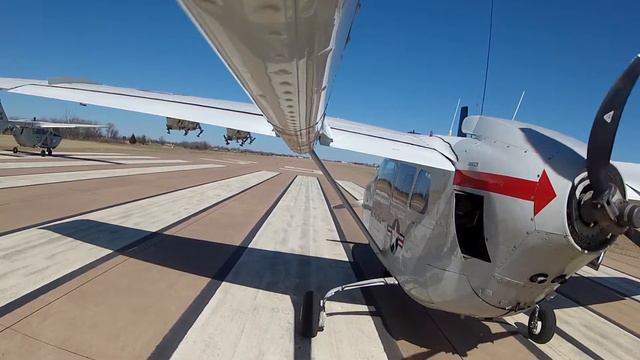O-2A Formation Training Session Skymaster Cessna 337 Flight Forward Air Control Skymaster 337 смотреть онлайн