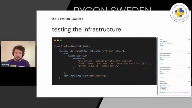 Keynote (Day 2) - Managing cloud infrastructure as code in Python смотреть онлайн