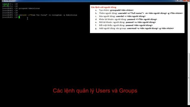 Linux-Bài 2: Các lệnh cơ bản trên CentOS смотреть онлайн