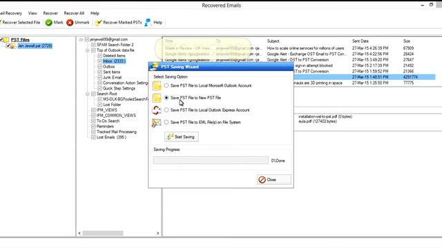 MagicSoft Outlook Recovery for Repair PST File смотреть онлайн