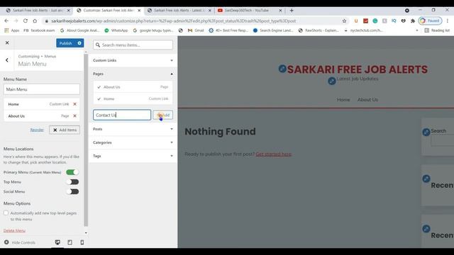 WordPress Basic Settings Telugu || WordPress Website Tutorial Telugu | How To Setup WordPress Telug смотреть онлайн