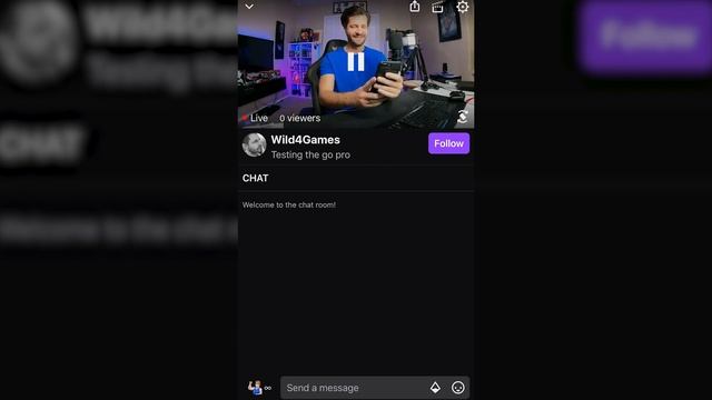 How To Live Stream To Twitch With A GoPro And The GoPro App! смотреть онлайн