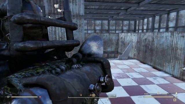 Fallout 76's Construction Of Fort Food Build