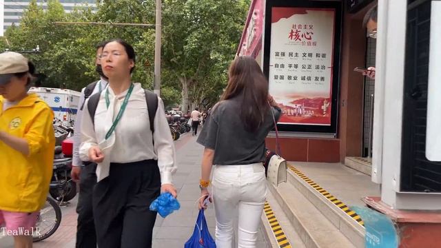 Yuyuan Road｜Walking Shanghai Tour 4K ｜Changning смотреть онлайн