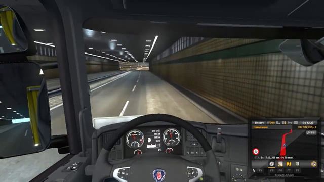 ETS 2 Scania продолжаем исследовать карту смотреть онлайн