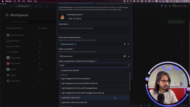 GitKraken Client Tutorials: Group your REPOS with Cloud Workspaces ⛅️ ? ☁️ смотреть онлайн