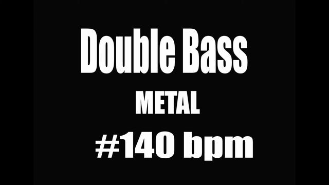 Double Bass Drum Loop #140 bpm смотреть онлайн