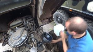 Газ 66 из воинской части, запуск V8 СССР,замена масла