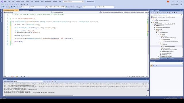 Unreal Engine: Создание ММОРПГ Делаем связь с веб-сервером через json часть 1 смотреть онлайн