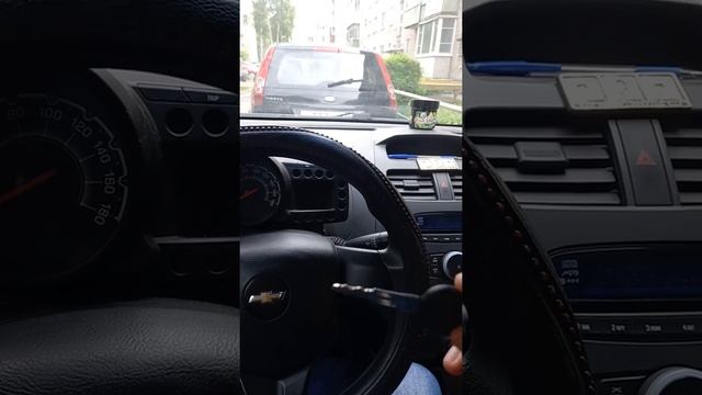 Изготовление ключей к автомобилю Chevrolet Spark 2009 г.в. при полной утере,с выездом к заказчику