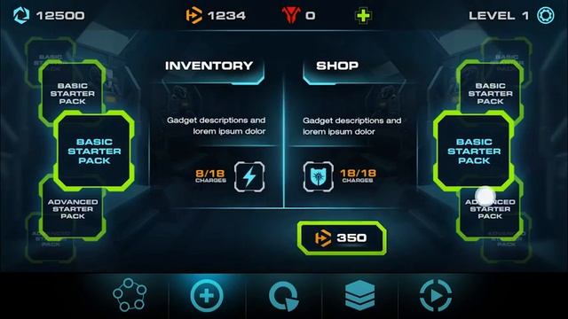Vector 2 mobile game UI transitions смотреть онлайн