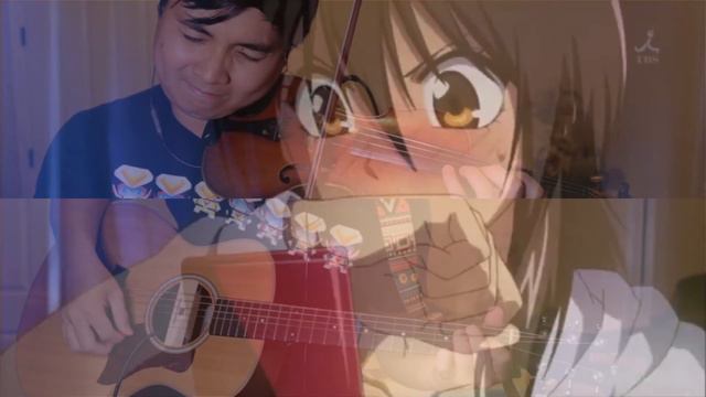 Hitori ja nai yo || Kaichou Wa Maid-sama! || Violin || Guitar || Anime cover смотреть онлайн