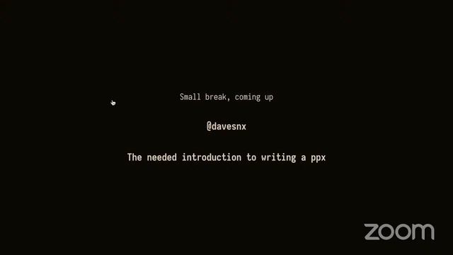 ReasonML Meetup: OCaml on the BEAM & The needed introduction to writing a ppx смотреть онлайн