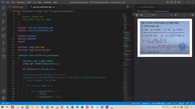 001 - (SETUP) Orientations - C++ Electricity & Magnetism, Vector Calculus, cannot open source file смотреть онлайн