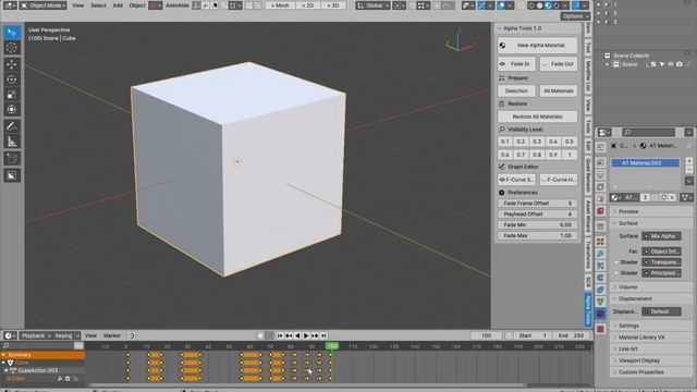 Alpha Tools - Addon for Blender смотреть онлайн