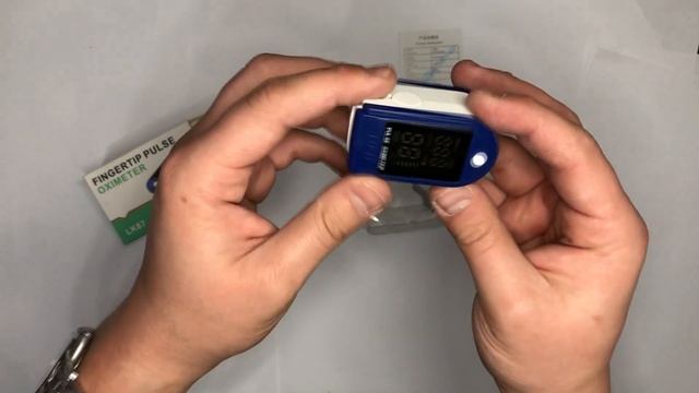 Видео обзор: Пульсоксиметр Fingertip Pulse Oximeter LK87. Цвет: синий