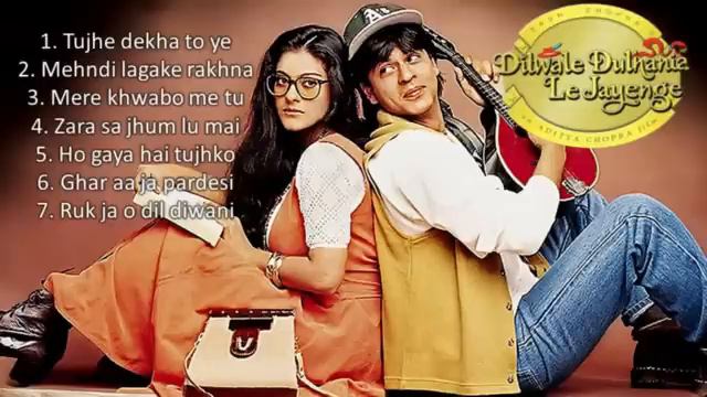 Dilwale Dulhania Le Jayenge Movie All Songs Shahrukh Khan Kajol