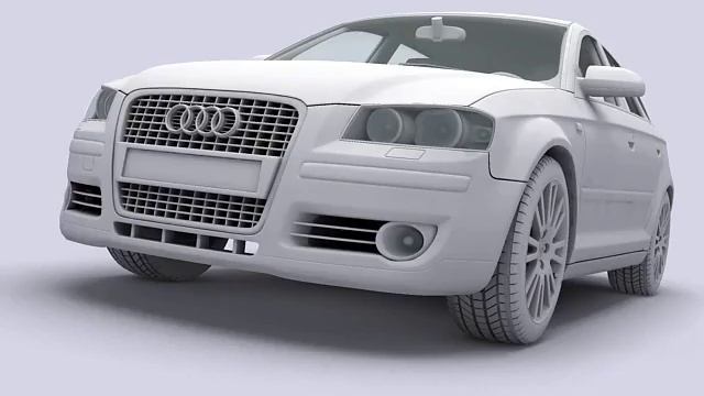 3D Model Of Audi A3 Sportback Review