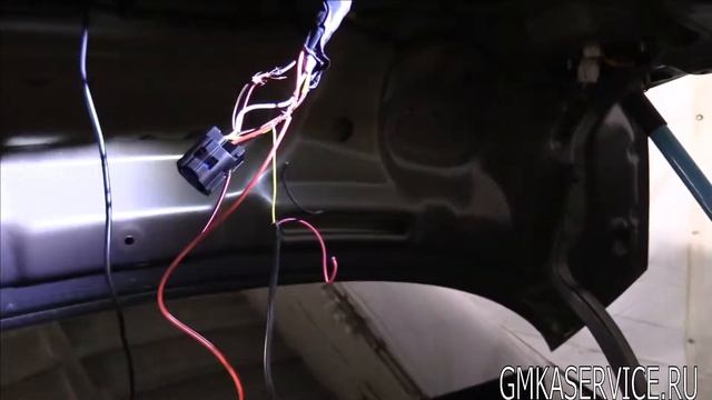 Подключение не штатной камеры заднего вида к штатной проводки автомобиля Киа Оптима 3/Kia Optima 3 смотреть онлайн