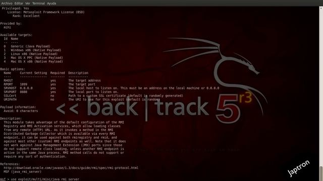 Metasploitable 2 Series - Episode 5 - Java RMI Server - Java Code Execution смотреть онлайн