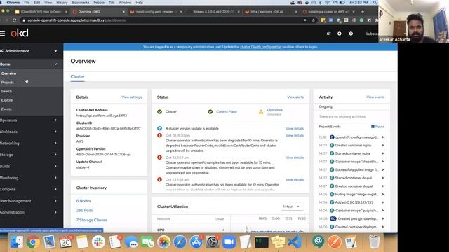 [OpenShift 101] How to Deploy OKD on AWS смотреть онлайн