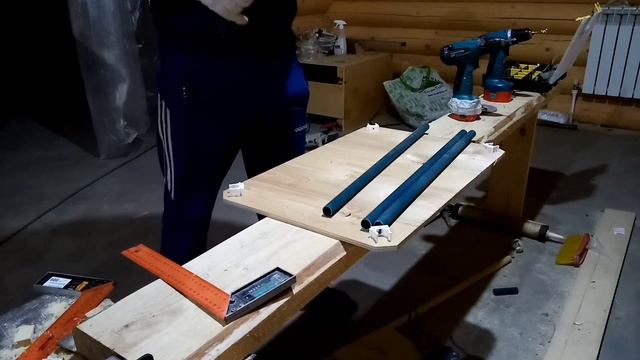 Раскладной столик из пвх труб смотреть онлайн