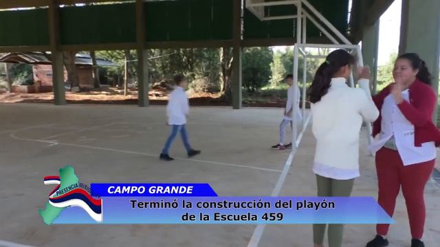 Campo Grande: Terminó la construcción del playón de la Escuela 459 смотреть онлайн