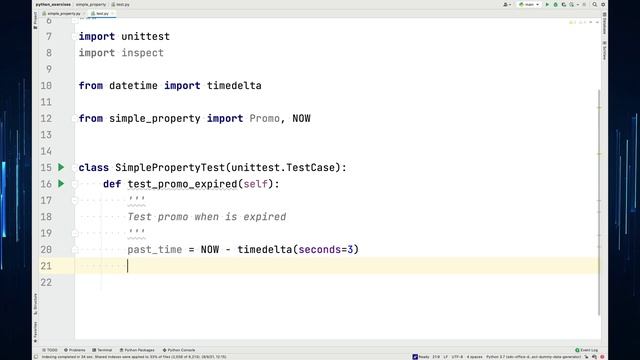 Ejercicios con Python: Pruebas Unitarias con unittest. Ejercicio 03 смотреть онлайн