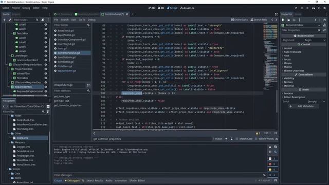 Godot Engine 4: Логика взаимодействия с интерфейсом инвентаря смотреть онлайн