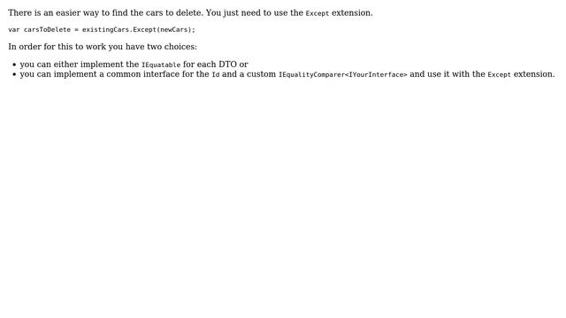 Code Review: Determine objects to delete from a database (3 Solutions!!) смотреть онлайн