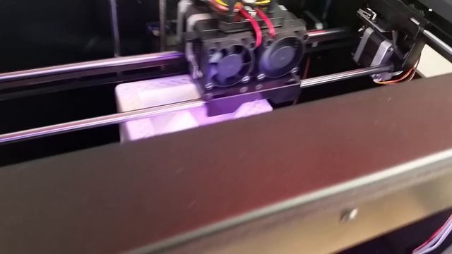 Flashforge Creator X 3D Printing a Large Cube смотреть онлайн