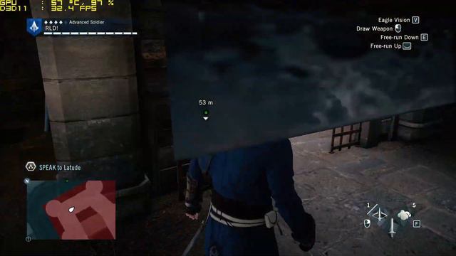 Assassin's Creed Unity v1.3 - GTX 760 - Ultra high - part 42 смотреть онлайн