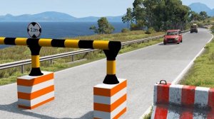 Автомобили против ограничения ширины – BeamNG.Drive